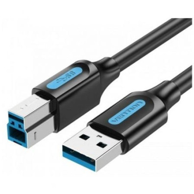 Cable USB 3.0 Vention COOBI/ USB Tipo-B Macho - USB Macho/ 5Gbps/ 3m