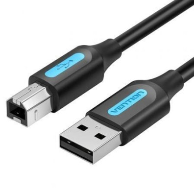Cable USB 2.0 Impresora Vention COQBJ Tipo-B Macho a USB Macho 480Mbps 5m