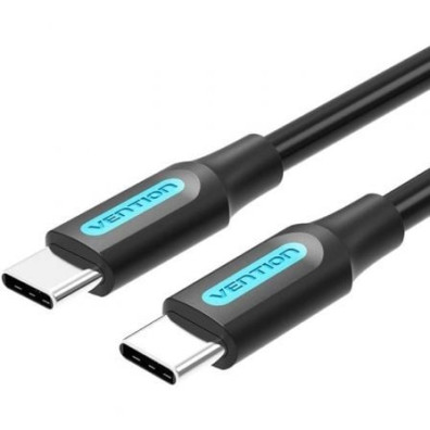 Cable USB Tipo-C Vention COSBD | USB Tipo-C Macho a USB Tipo-C Macho 50cm | 60W 480Mbps
