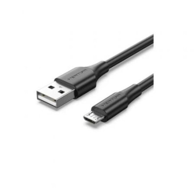 Cable USB 2.0 Vention CTIBC/ USB Macho - MicroUSB Macho/ Hasta 60W/ 480Mbps/ 25cm