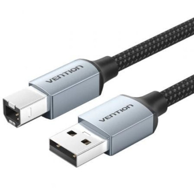 Cable USB 2.0 Vention CTTHI/ USB Tipo-B Macho - USB Macho/ 480Mbps/ 3m
