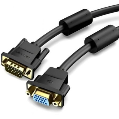 Cable Alargador SVGA Vention DAGBI VGA Macho a VGA Hembra 3m