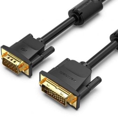 Cable Conversor Vention DVI-I Macho a VGA Macho/ 2m