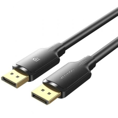 Cable DisplayPort 1.2 4K Vention HAKBJ/ DisplayPort Macho - DisplayPort Macho/ 5m