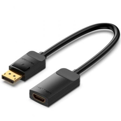 Cable Conversor DisplayPort a HDMI 4K - Vention HBZBB Macho a Hembra 15cm