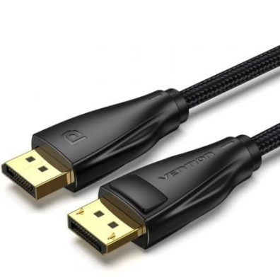 Cable DisplayPort 1.4 8K Vention HCCBG/ DisplayPort Macho - DisplayPort Macho/ 1.5m
