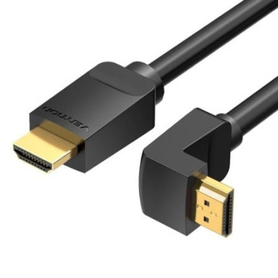 Cable HDMI 2.0 4K Acodado Vention AAQBH/ HDMI Macho - HDMI Macho/ 2m
