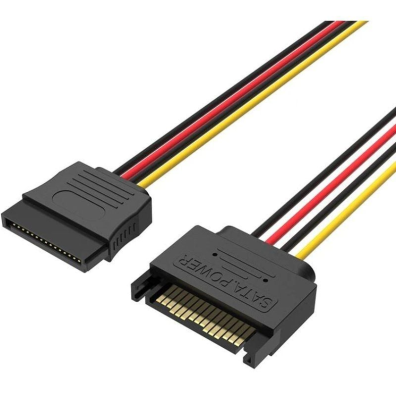 Cable de Alimentación SATA/M a SATA/H 15 PIN 30 cm Vention