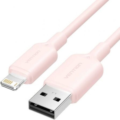 Cable USB 2.0 Vention LAMPF Lightning - USB Macho a Lightning Macho, 480Mbps, 1m