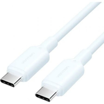 Cable USB Tipo-C 3A Vention TRCSH 2m - USB Tipo-C Macho a Macho 60W 480Mbps