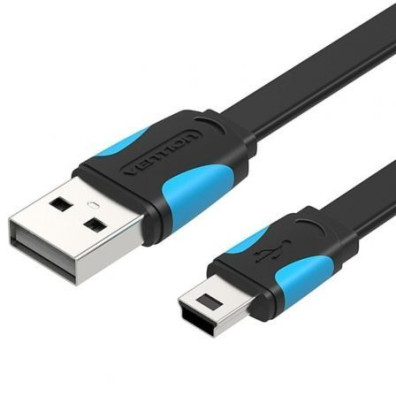 Cable USB Vention VAS-A14-B150 Mini USB Macho a USB Macho 480Mbps 1.5m