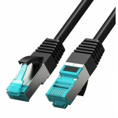 Cable de Red Latiguillo VENTION RJ45 Cat.5e FTP 2M Negro/Azul