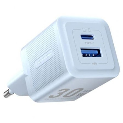 Cargador de Pared Vention GaN FEQL0-EU con 1xUSB Tipo-C y 1xUSB