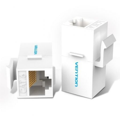 CONECTOR RJ45 CAT6 UTP Blanco Vention (5 uds)