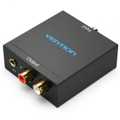Convertidor de Audio Vention BDFB0-EU/ Entrada Toslink y RCA