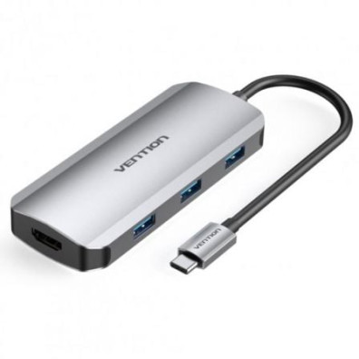 Docking USB Tipo-C Vention TOFHB con HDMI y USB Type-C PD