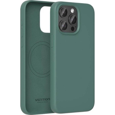 FUNDA IPHONE 13 MINI VERDE VENTION DE SILICONA MAGSAFE