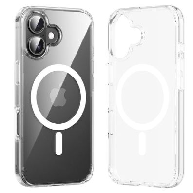 FUNDA MAGSAFE IPHONE 16 PRO TRANSPARENTE VENTION
