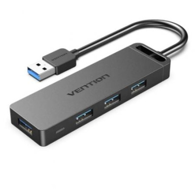Hub USB Vention CHLBD/ 4xUSB 3.0 - Conexión Eficiente y Fiable
