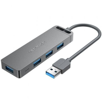 Hub USB 3.0 Vention CHLHB con 4 Puertos USB y 1 Puerto MicroUSB PD