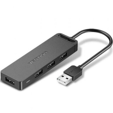 Hub USB 2.0 Vention CHMHB/ 4xUSB - 1xMicroUSB PD