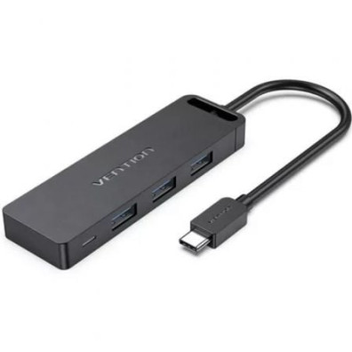 Hub USB Tipo-C Vention - 3xUSB/ 1xUSB Tipo-C