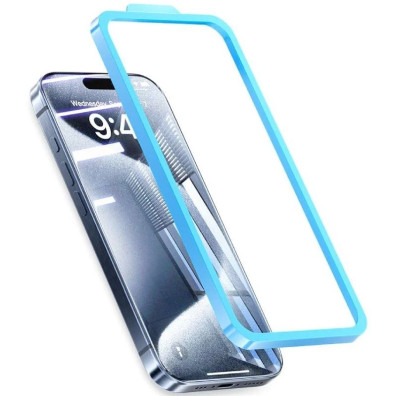 PROTECTOR CRISTAL TEMPLADO IPHONE 15 PLUS Y HERRAMIENTA VENTION