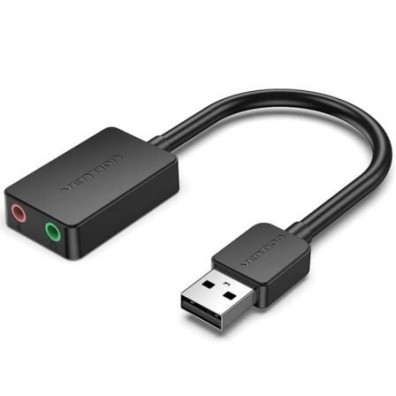 Tarjeta de Sonido Vention 2.1 CDYB0 - Componentes de Alta Calidad