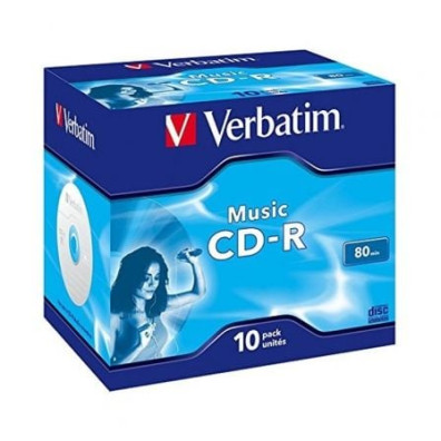 CD-R Verbatim Music 16X - Caja-10uds