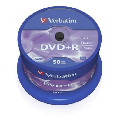 DVD+R Verbatim Advanced AZO 16X - Tarrina-50uds