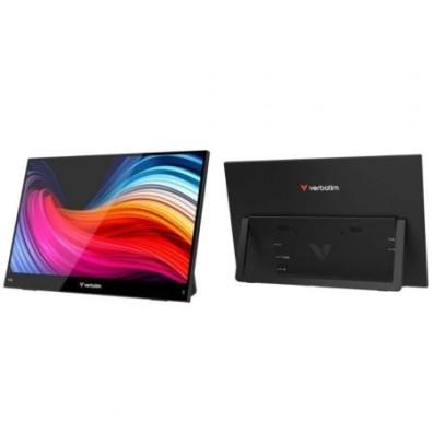 Monitor Portátil Táctil Verbatim Touch Light 15.6" Full HD - Multimedia