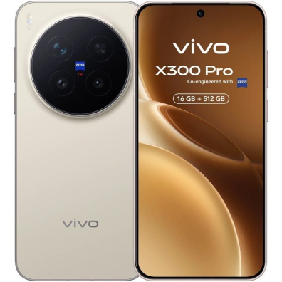 SMARTPHONE VIVO X300 PRO 6.78'' (16+512GB) MARRON + KIT TELEOBJETIVO + CARGADOR - Marrón + Kit fotográfico Vivo X300 Pro