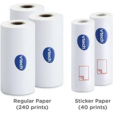 VTech Pack 5 Rollos Papel Térmico para Cámara Print Cam
