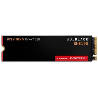 Disco SSD SanDisk WD Black SN8100 1TB/ M.2 2280 PCIe Gen5 - Full Capacity