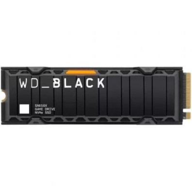 Disco SSD Western Digital WD Black SN850X 2TB/ M.2 2280 PCIe 4.0/ con Disipador de Calor - Full Capacity