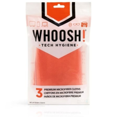 Pack de 3 Paños de Microfibra Whoosh - Accesorios de Limpieza