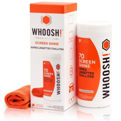 Kit de Toallitas WHOOSH WSH006 para Limpieza de Pantallas