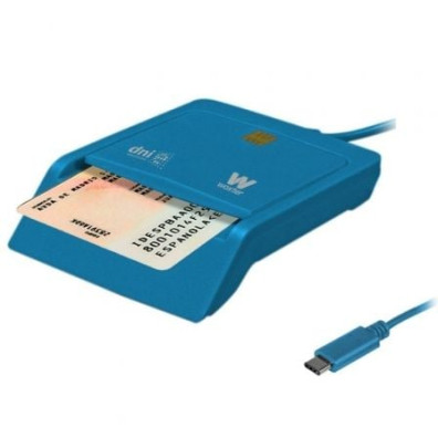 Lector DNI y Tarjetas Woxter PE26-197 USB Tipo-C