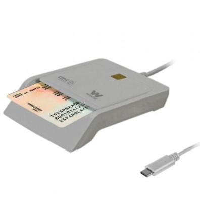 Lector de DNI y Tarjetas Woxter USB Tipo-C PE26-198