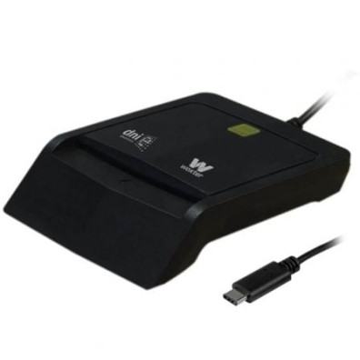 Lector DNI y Tarjetas Woxter PE26-200 USB Tipo-C - Alta Calidad