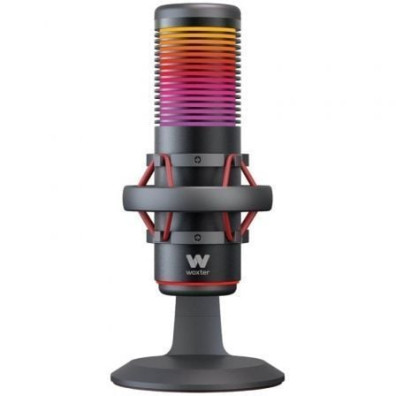 Micrófono Woxter Mic Studio 70 RGB - Calidad de Sonido Excepcional