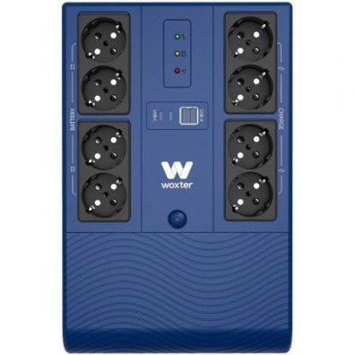 SAI Línea Interactiva Woxter Multibase UPS 800 VA/ 800VA-480W/ 8 Salidas - Formato Torre