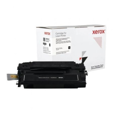 Tóner compatible Xerox 006R03628 compatible con HP CE255X/CRG-324II/ 12500 páginas - Negro