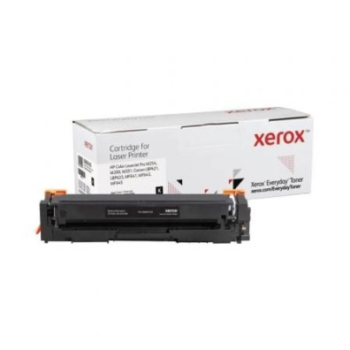 Tóner compatible Xerox 006R04180 compatible con HP CF540X y CRG-054HBK - 3200 páginas