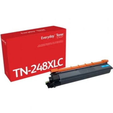 Tóner compatible Xerox y Brother TN248XLC Alta Capacidad