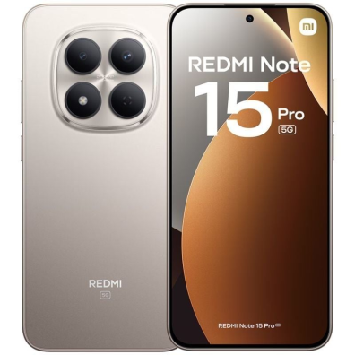 SMARTPHONE REDMI NOTE 15 PRO 5G (8+256GB) TITANIO XIAOMI - Titanio