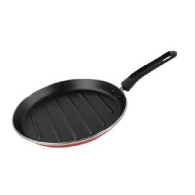 ASADOR MAGEFESA K2 ROJO 28 BAJO ACERO ANTIADHERENTE EFECTO PIEDRA COCINA LAVAVAJILLAS
