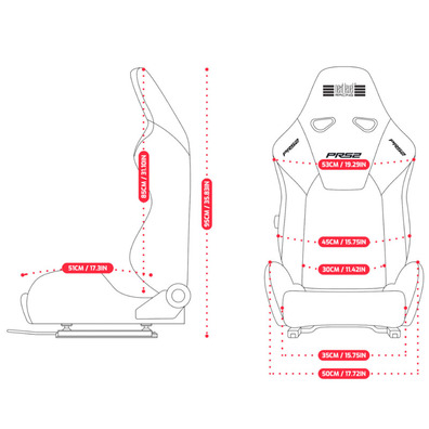 Asiento Reclinable PRS2 Performance Next Level Racing