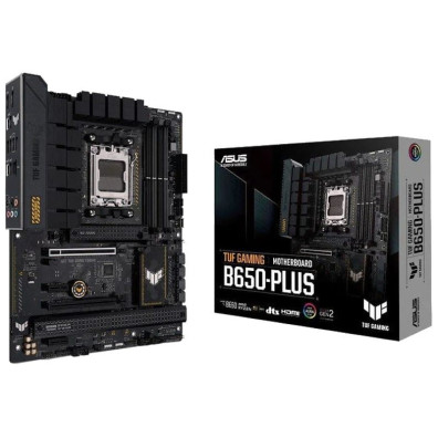 Placa Base ASUS TUF GAMING B650-PLUS AM5 DDR5 con DISPLAYPORT HDMI 3xM.2