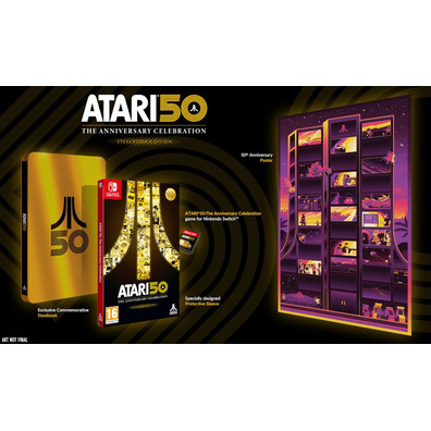 Atari 50: The Anniversary Collection Steelbook Edition Switch